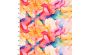 <strong>Cotton Craft Fabric 110cm wide x 1m Hummingbird Bouquet Collection-Watercolour Swirls</strong> <em>Sewing Online 22958-MLT</em>