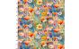 <strong>Cotton Craft Fabric 110cm wide x 1m Hummingbird Bouquet Collection-Poppy Field</strong> <em>Sewing Online 22961-MLT</em>