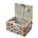 <strong>Medium Sewing Box</strong> <span>Owl Print Fabric | 26 x 19 x 15cm | Storage and Organiser Basket with Compartments for Sewing Supplies, Accessories, Thread, Needles and Scissors</span> <em>Sewing Online FM-011</em>