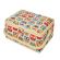 <strong>Medium Sewing Box</strong> <span>Owl Print Fabric | 26 x 19 x 15cm | Storage and Organiser Basket with Compartments for Sewing Supplies, Accessories, Thread, Needles and Scissors</span> <em>Sewing Online FM-011</em>