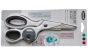 Triumph Measure/Cut 22cm/8.75in Scissors with Detachable 150cm/60in Tape Measure - Grey