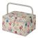 <strong>Medium Sewing Box</strong> <span>Grey Sewing Notions Fabric | 26 x 18 x 15cm | Storage and Organiser Basket with Compartments for Sewing Supplies, Accessories, Thread, Needles and Scissors</span> <em>Sewing Online MRM-120</em>