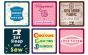 6 Pack Of Sewing Themed Coasters
