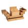 <strong>Premium Quality Wooden Sewing Box Solid Pine Light Wood Large (23.5 x 45 x 32cm)</strong> <em>Hobby Gift GB9590</em>