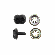 <strong>Toy Noses: Animal/Dog: 15mm: Black: 4 Pack</strong> <em>Trimits CB027</em>