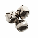 <strong>Bells: Jingle: 12mm: Silver: 8 Pack</strong> <em>Trimits CB036S</em>