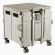 <strong>Plastic Folding Trolley</strong> <span>Grey | Craft/Sewing and Hobby Box with Wheels | 47 x 46 x 39cm</span> <em>Sewing Online YN8806-GREY</em>
