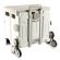 <strong>Plastic Folding Trolley</strong> <span>Grey | Craft/Sewing and Hobby Box with Stair Climbing Wheels | 47 x 52 x 41cm</span> <em>Sewing Online YN8812-GREY</em>
