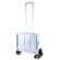 <strong>Plastic Folding Trolley</strong> <span>Purple | Craft/Sewing and Hobby Box with Stair Climbing Wheels | 47 x 52 x 41cm</span> <em>Sewing Online YN8812-PURPLE</em>