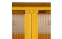<strong>Plastic Folding Storage Box on Wheels</strong> <span>40L Yellow Stackable Bins with 5 doors for Craft, Sewing, Home and Office Storage</span> <em>Sew Stylish YN8885-Yellow</em>