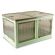 <strong>Plastic Folding Storage Box on Wheels</strong> <span>98l Green Stackable Bins with 5 doors for Craft, Sewing, Home and Office Storage</span> <em>Sew Stylish YN8888-Green</em>