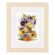 <strong>Counted Cross Stitch Kit: Pot of Pansies (Aida,W)</strong> <em>Lanarte PN-0154464</em>