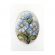 <strong>Cross Stitch Card: Blue Flowers</strong> <em>Orchidea ORC-6162</em>