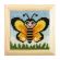<strong>Embroidery Kit: Mini: Butterfly</strong> <em>Orchidea ORC-6707</em>