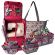 <strong>5-piece Craft/Sewing Storage Bundle in Hot Pink Floral</strong> <span>Includes Sewing Machine Trolley, Collapsible Caddy, Desk Tote, Hexagonal Storage Box, Shoulder Bag for Sewing/Craft Supplies</span> <em>Sewing Online PT950-HOT-PINK-FLORAL</em>