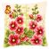 <strong>Cross Stitch Cushion: Delphiniums</strong> <em>Vervaco PN-0143709</em>