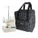 <strong>Large Overlocker Bag</strong> <span>Black Sprig | 38 x 36 x 33cm | Carry Bag for Janome, Brother, Singer, Bernina and Most Overlockers</span> <em>Sew Stylish PT650-BLK-SPRIG</em>