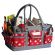 <strong>Craft Organiser Bag</strong> <span>Red Polka, Collapsible Caddy and Tote with Compartments for Sewing, Scrapbooking, Paper Craft and Art</span> <em>Sew Stylish PT900-RED-POLKA</em>