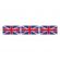 <strong>Berisfords 25mm Red</strong> <span>White & Blue British Union Jack Flag Ribbon (20m spool)</span> <em>Berisfords Ribbon R1152325-1</em>