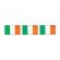 <strong>Berisfords Green</strong> <span>White & Orange Irish Tricolour Flag Ribbon (20m spool)</span> <em>Berisfords Ribbon R13665----1</em>