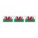 <strong>Berisfords Red</strong> <span>White & Green Welsh Dragon Flag Ribbon (20m spool)</span> <em>Berisfords Ribbon R13666----1</em>