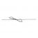 <strong>Berisfords 400mm Silver Elastic Loops</strong> <em>Berisfords Ribbon R40477400-100</em>