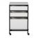 <strong>3 Drawer Mobile Sewing Storage Drawers / Craft Organiser Cart</strong> <span>White Drawers and Charcoal Black Frame and Locking Wheels. Multipurpose: Bathroom, Kitchen, Home Office, or Laundry Room</span> <em>Sewing Online 10223</em>