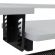 <strong>Small Sewing Table</strong> <span>White Top with Black Legs, Sewing Machine Table with Adjustable Platform, Drop Leaf Extension and Storage Shelf, Multipurpose: Use as Quilting/Craft Table/Gaming/Computer Desk</span> <em>Sewing Online 13367</em>