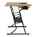 <strong>Small Sewing Table</strong> <span>Maple Top with Black Legs, Sewing Machine Table with Adjustable Platform, Drop Leaf Extension and Storage Shelf, Multipurpose: Use as Quilting/Craft Table/Gaming/Computer Desk</span> <em>Sewing Online 13368</em>