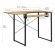 <strong>Small Sewing Table</strong> <span>Ashwood Top with Black Legs, Sewing Machine Table with Adjustable Platform and Drop Leaf Extension, Multipurpose: Use as a Quilting/Craft Table or Gaming/Computer Desk, 13406</span> <em>Sewing Online 13406</em>