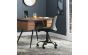 <strong>Hydraulic Sewing Chair with Folding Back</strong> <span>Black padded fabric seat & contoured black plastic back- Metal base with Lift Mechanism, 5 Star, 360°, Swivel,Casters</span> <em>Sewing Online 18616</em>