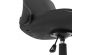 <strong>Hydraulic Sewing Chair with Folding Back</strong> <span>Black padded fabric seat & contoured black plastic back- Metal base with Lift Mechanism, 5 Star, 360°, Swivel,Casters</span> <em>Sewing Online 18616</em>