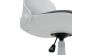 <strong>Hydraulic Sewing Chair with Folding Back</strong> <span>Grey padded fabric seat & contoured White plastic back- Metal base with Lift Mechanism, 5 Star, 360°, Swivel,Casters</span> <em>Sewing Online 18617</em>
