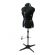 <strong>Adjustable Dressmakers Dummy</strong> <span>in Black Fabric with Hem Marker, Dress Form Sizes 10 to 22, Pin, Measure, Fit and Display your Clothes on this Tailors Dummy</span> <em>Sewing Online 02381---Black</em>