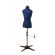 <strong>Adjustable Dressmakers Dummy</strong> <span>in Navy Fabric with Hem Marker, Dress Form Sizes 10 to 22, Pin, Measure, Fit and Display your Clothes on this Tailors Dummy</span> <em>Sewing Online 02381---NVY</em>