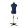 <strong>Adjustable Dressmakers Dummy</strong> <span>in Navy Fabric with Hem Marker, Dress Form Sizes 10 to 22, Pin, Measure, Fit and Display your Clothes on this Tailors Dummy</span> <em>Sewing Online 02381---NVY</em>