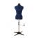 <strong>Adjustable Dressmakers Dummy</strong> <span>in Navy Fabric with Hem Marker, Dress Form Sizes 10 to 22, Pin, Measure, Fit and Display your Clothes on this Tailors Dummy</span> <em>Sewing Online 02381---NVY</em>