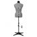 <strong>Adjustable Dressmakers Dummy</strong> <span>in Grey Fabric with Hem Marker, Dress Form Size 10 to 16, Pin, Measure, Fit and Display your Clothes on this Tailors Dummy</span> <em>Sewing Online SW150-GREY</em>