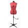 <strong>Adjustable Dressmakers Dummy</strong> <span>in Red Polka Dot with Hem Marker, Dress Form Sizes 10 to 20, Pin, Measure, Fit and Display your Clothes on this Tailors Dummy</span> <em>Sewing Online SW5917-</em>