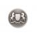 <strong>Antique Crest Metal Button G4244 | 15mm (Pack of 50)</strong> <em>Trimits G424424--</em>