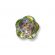 <strong>Rose Button G4309 | 12mm (Pack of 50)</strong> <em>Trimits G430920--</em>