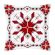 <strong>Printed Cross Stitch Cushion: Snow Crystal I</strong> <em>Vervaco PN-0146119</em>