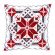 <strong>Printed Cross Stitch Cushion: Snow Crystal II</strong> <em>Vervaco PN-0146120</em>