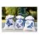 <strong>Counted Cross Stitch Kit: Pot-Pourri Bag: Blue Butterflies (Set of 3)</strong> <em>Vervaco PN-0146430</em>