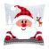 <strong>Cross Stitch Cushion: Santa in a Plaid Hat</strong> <em>Vervaco PN-0148061</em>