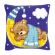 <strong>Cross Stitch Cushion: Teddy On The Moon: Blue</strong> <em>Vervaco PN-0148196</em>