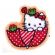 <strong>Latch Hook Rug: Hello Kitty: In the Umbrella</strong> <em>Vervaco PN-0155205</em>