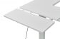 <strong>Electric Height Adjustable-Sewing/Craft Table White with White Legs</strong> <span>Side Extension and Adjustable Height Sewing Machine Platform</span> <em>Sewing Online WC1015</em>