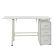 <strong>Large Sewing Table with 3 Drawers</strong> <span>White, Sewing Machine Table with Adjustable Platform, Drop Leaf Extension and Drawers, Use as a Quilting/Craft Table or Computer/Game Desk</span> <em>Sewing Online WC1011</em>