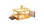 <strong>Plastic Folding Storage Box on Wheels</strong> <span>40L Yellow Stackable Bins with 5 doors for Craft, Sewing, Home and Office Storage</span> <em>Sew Stylish YN8885-Yellow</em>
